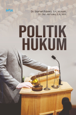 Sampul buku POLITIK HUKUM