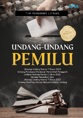Sampul buku UNDANG-UNDANG PEMILU...