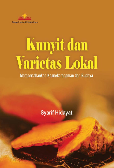 Sampul buku Kunyit dan Varietas ...