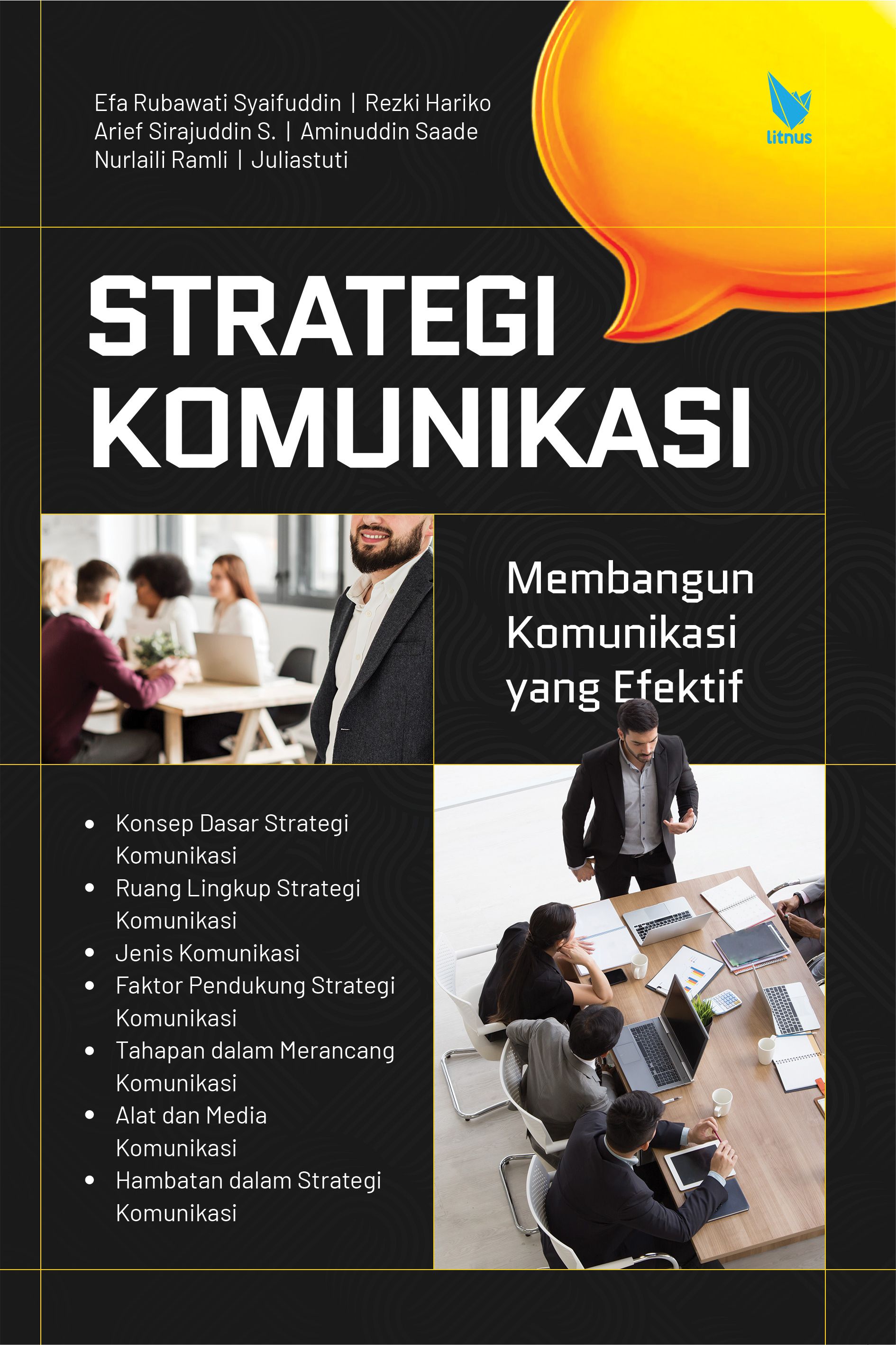 Sampul buku STRATEGI KOMUNIKASI ...