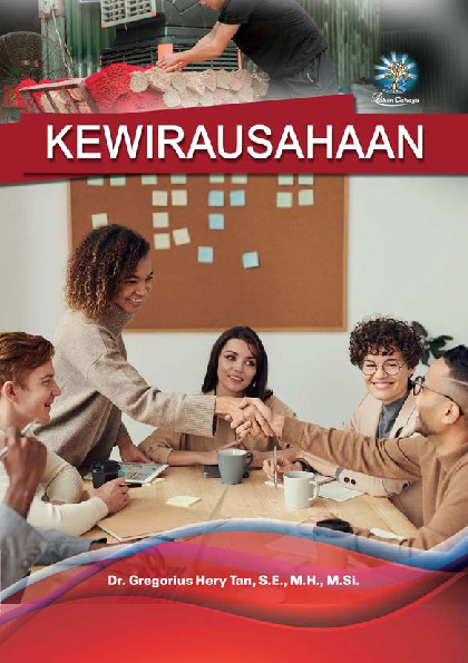 Sampul buku Kewirausahaan