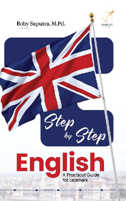 Sampul buku STEP BY STEP ENGLISH...