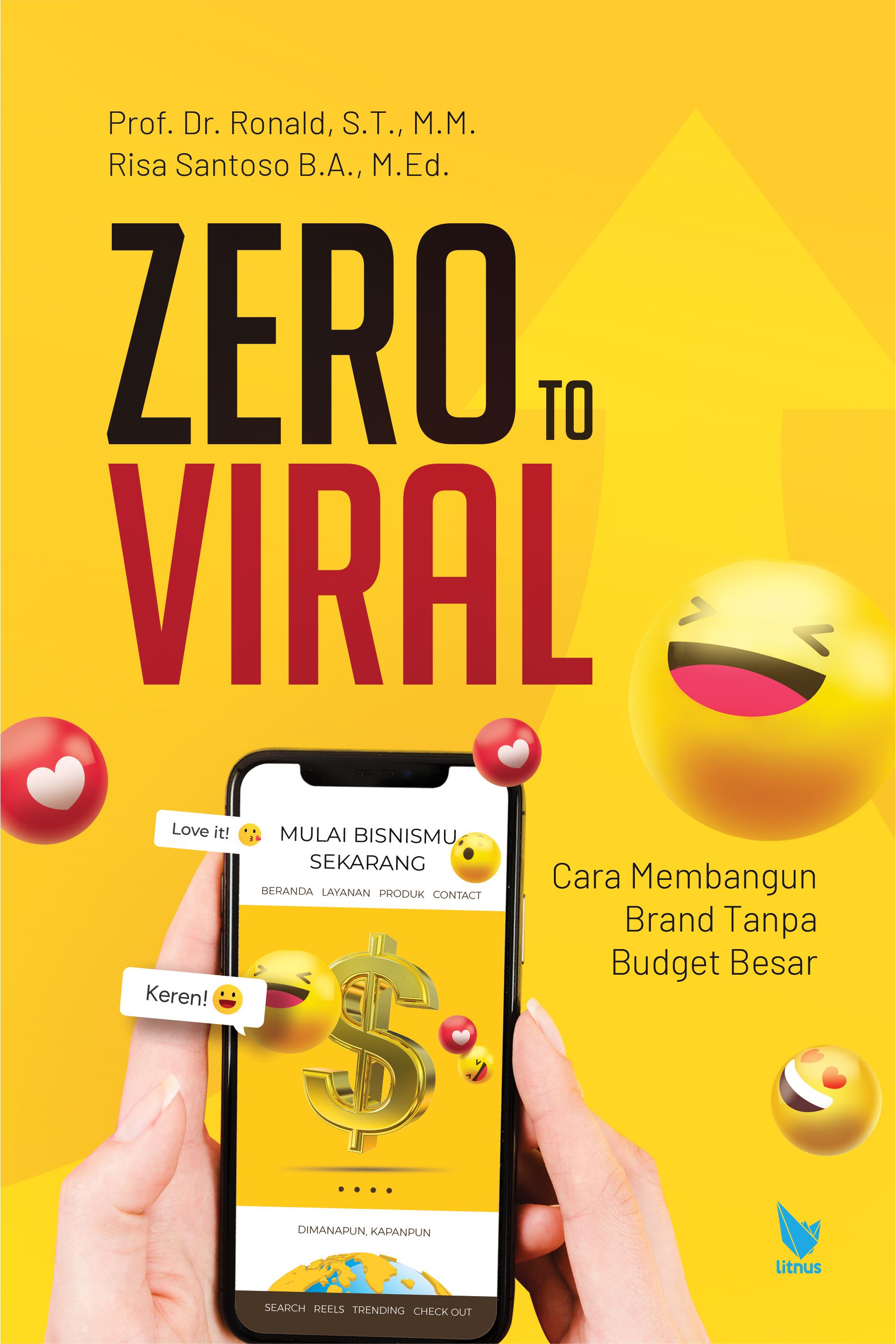 Sampul buku ZERO TO VIRAL Cara Memban...